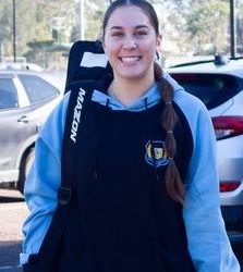Ellie Sticks It At Hockey Championships