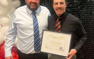 Chaps Wins B & F and Gains Saints Life Membership