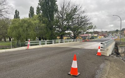 Wentworth St Bridge Works Completed