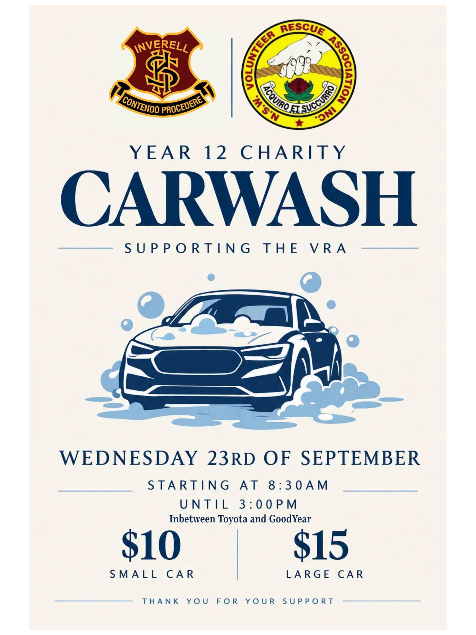 Inverell High Car wash