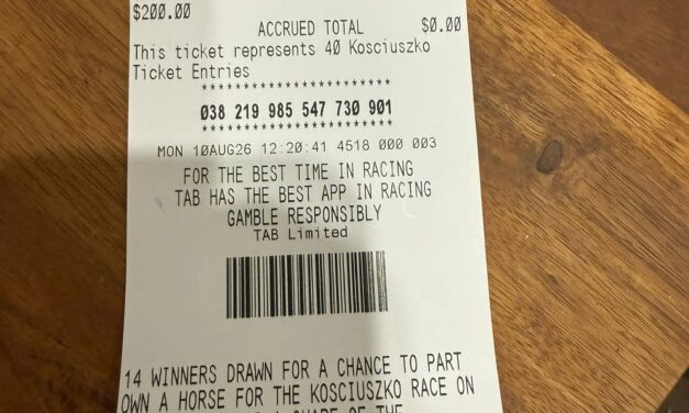 The Tatts Inverell Slots It Again for Kosciuszko