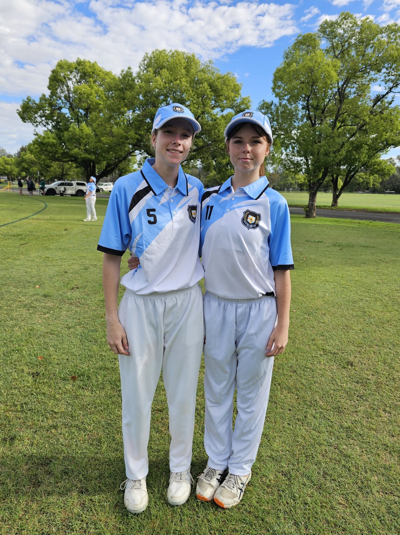 Local cricketers