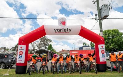 Dirt, Dust & a Dashing Good Time as Variety Postie Bike Dash rolls into Region