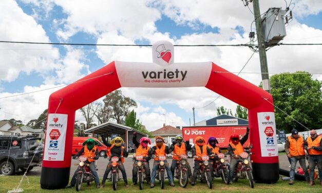 Dirt, Dust & a Dashing Good Time as Variety Postie Bike Dash rolls into Region